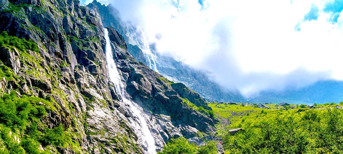 Водопады Северной Осетии
